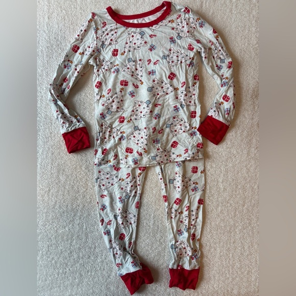 Caden Lane Other - Caden Lane Christmas Tree Pajama Set, Bamboo Viscose, Sz 3T